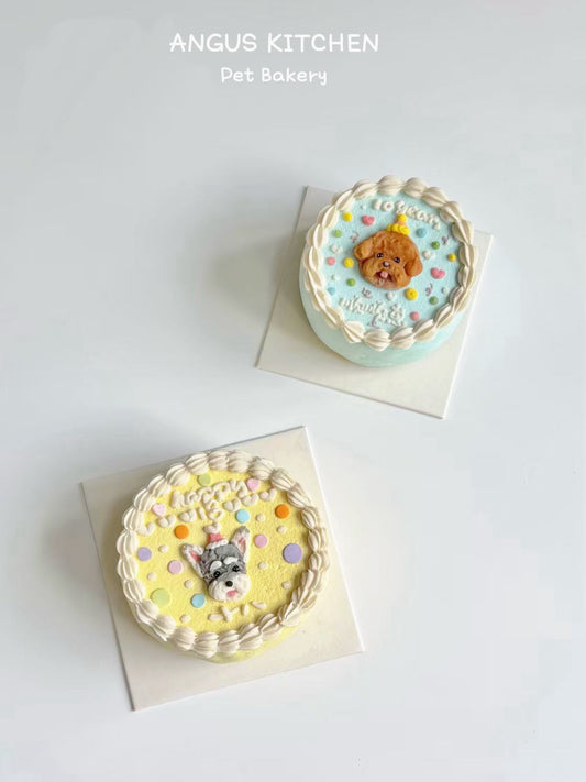 Signature Cake - Puppy Photo Booth Cake